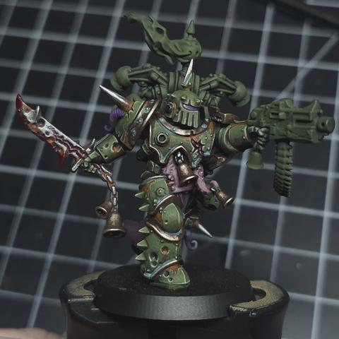 Plague marine champion in progress