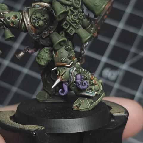 Plague marine leg
