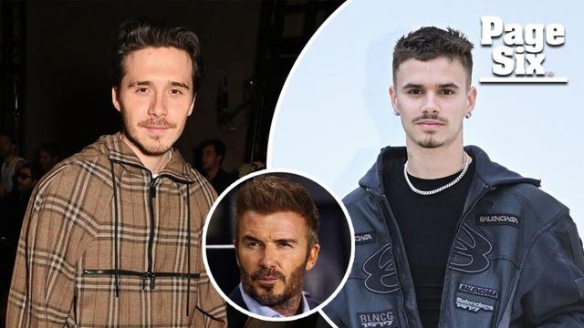 David Beckham’s 50th birthday party amid the Brooklyn and Romeo feud