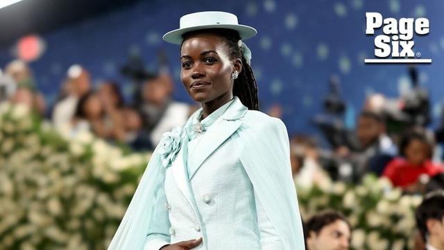 Lupita Nyong'o touched down at the 2025 Met Gala.