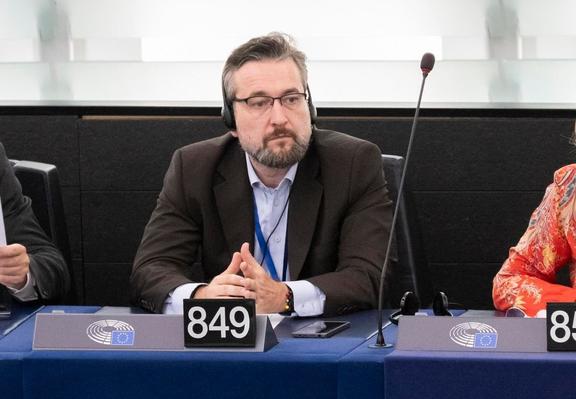 MEP Ľuboš Blaha of the ruling Smer party.