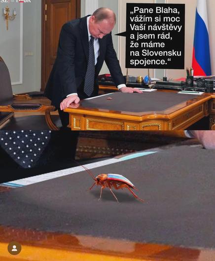 Blaha je späť na Facebooku. Prosim o report, nech chranime rodičov od tych jeho ruských bludov.
