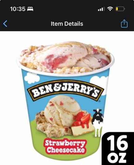 I've officially broken up with my favorite Ben and Jerry's flavor in favor of a generic brand I like better.
