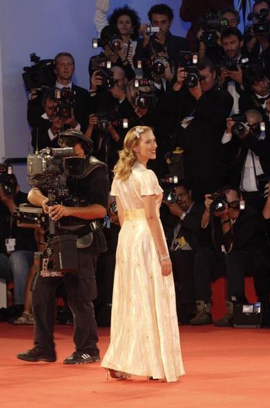 Scarlett Johansson, Black Dahlia premiere, 63rd Venice Film Festival. August 30th, 2006.