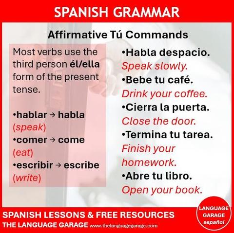 Regular Spanish tú commands, image of a person closing a door