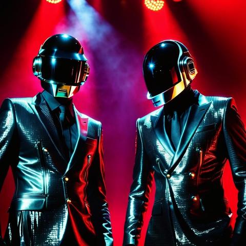 21st century music art: Daft Punk