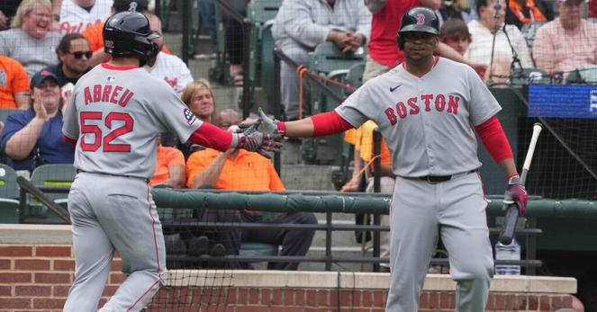 Here’s what Red Sox DH Rafael Devers actually said tonight about changing positions