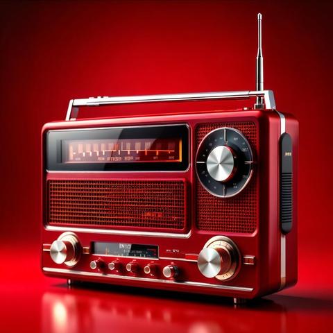 Red radio art