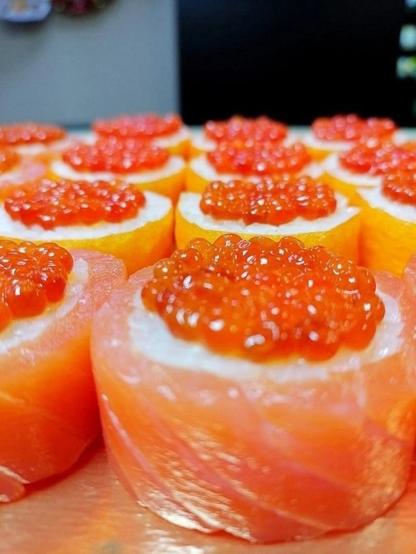 Sushi on lunch