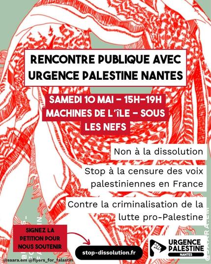 Affiche format Médias sociaux

Un keffieh en fond

Les détails sont dans le texte