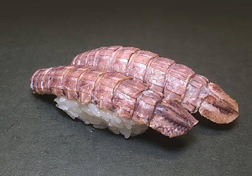 You guys ever have mantis shrimp sushi?