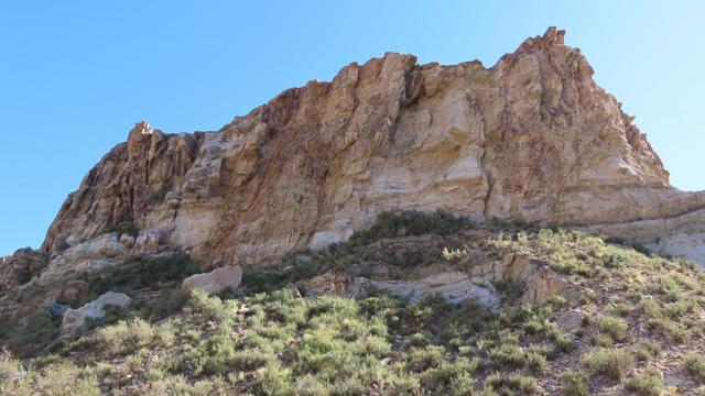 Felsen in der Mittagssonne