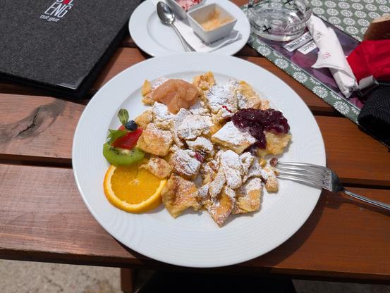 Eine Portion Kaiserschmarrn..