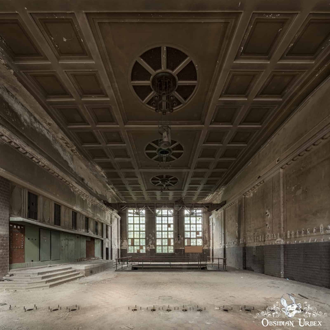 Photo of art deco industrial space