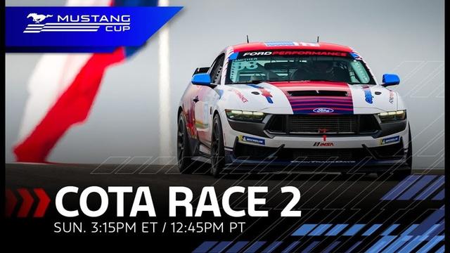 🔴 Mustang Cup Race 2 at Circuit of the Americas | Ford Performance