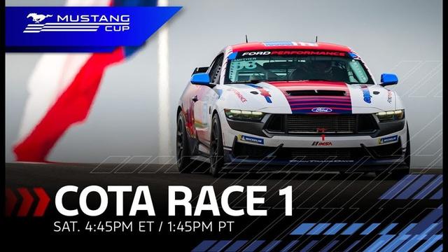 🔴 Mustang Cup Race 1 at Circuit of the Americas | Ford Performance