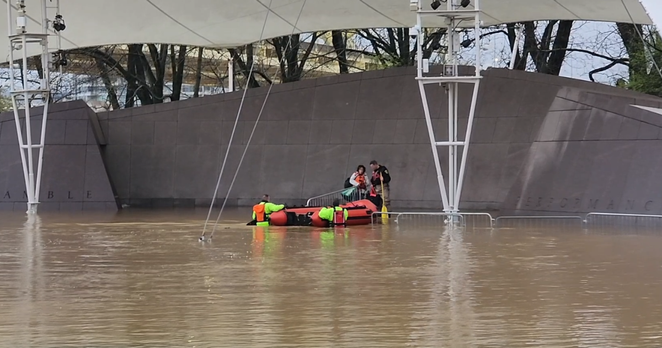 Sawyer Point Water Rescue 4/6/25