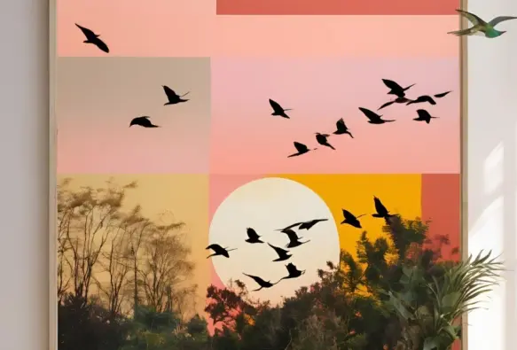 Setting Sun by Mylamine. Art by Electronic Brew Records