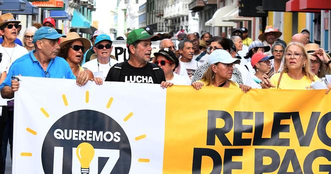 Protesta contra Luma