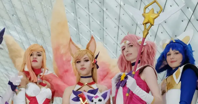 Auf der Samt Siegen werden zahlreiche Cosplayer erwartet, also Fans in Köstumen ihrer Lieblingscharaktere aus der Popkultur. Das Foto zeigt solche Cosplayer auf der Leipziger Buchmesse.