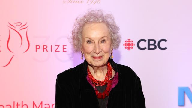 Margaret Atwood attends the 2023 Scotiabank Giller Prize ceremony in Toronto.