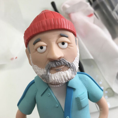 Now he has arms and his red hat - all done!