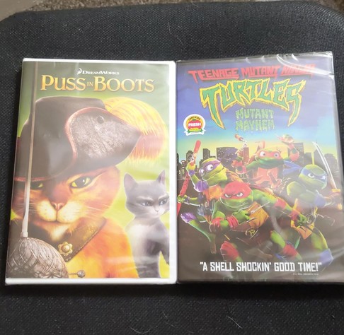 Pic of the dvds i got today.