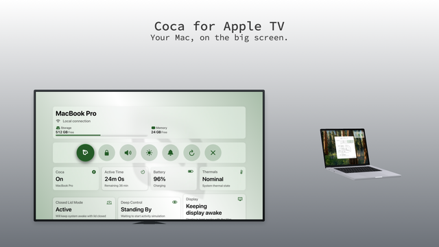 Coca for Apple TV