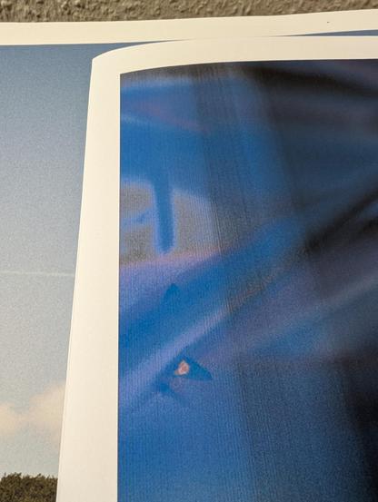 Image of a print where the printer just stopped to print MBK at the end of the print put it sometimes happens on the start or everywhere else too.