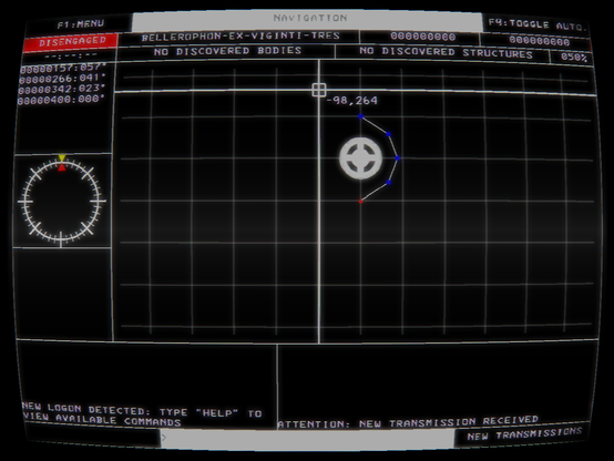 Screenshot for The Astra Protocol showing routing around a space station