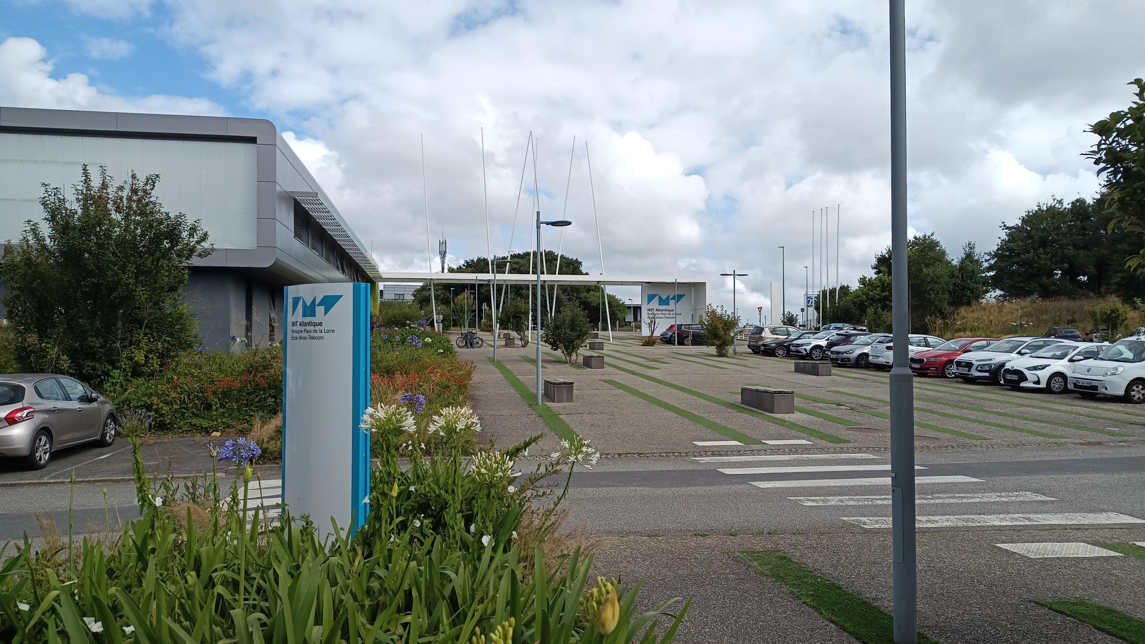 IMT Atlantique main entrance