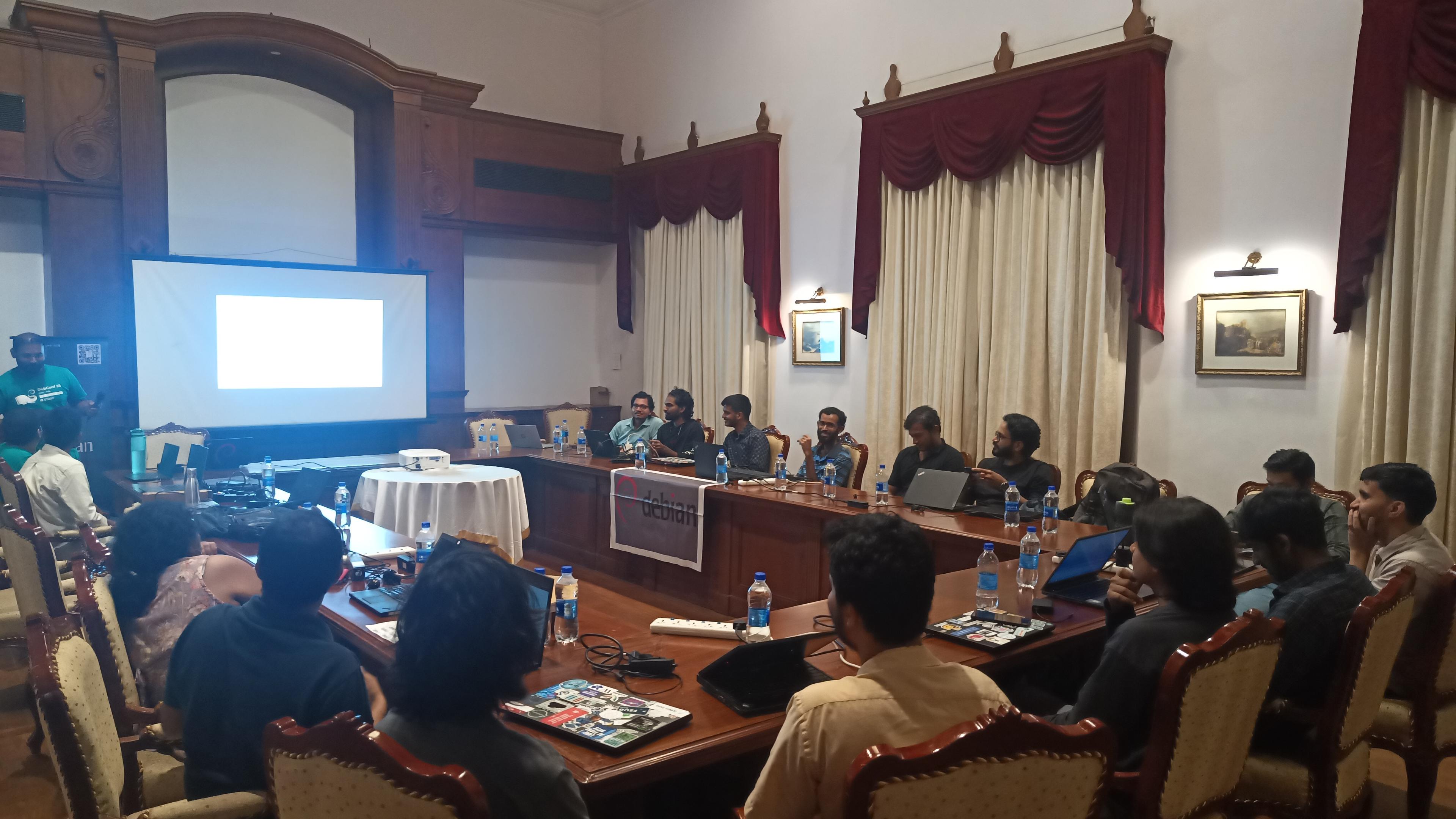 people listening to Abhijith