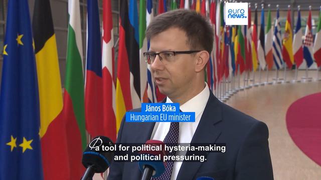 János Bóka on Euronews