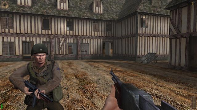 Medal of Honor: Allied Assault, Battle in the Bocage starting point.
