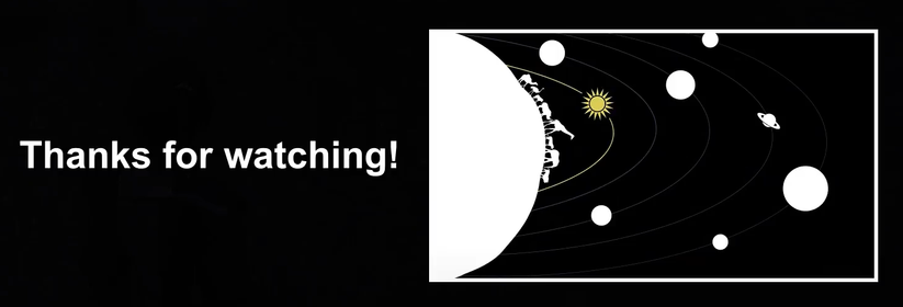 A "Thanks for watching" banner.