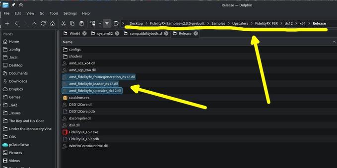 Using the latest FSR SDK v2.3.0:

https://github.com/GPUOpen-LibrariesAndSDKs/FidelityFX-SDK/releases/tag/v2.3.0