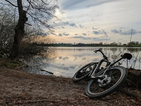 Canyon Grail am Strand des Postsee