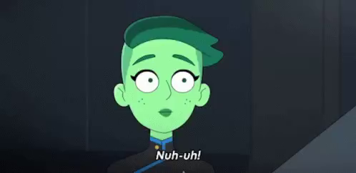 Tendi: "Nuh-uh!"