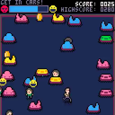 Bumper Cars Guy, my LD60 entry. A game about being the bumper cars... guy.