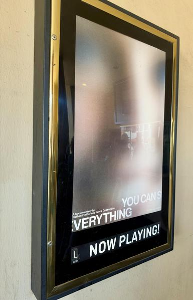 Movie poster for “you can see everything”