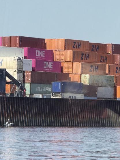 Lots of containers closer 