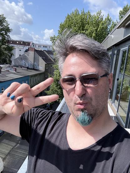 Selfie in the sun 
