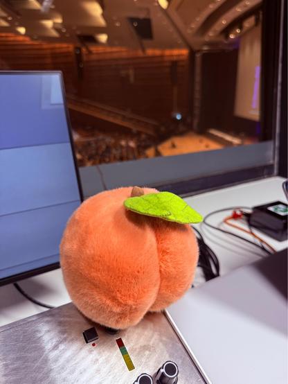 Peaches translating in Saal 1