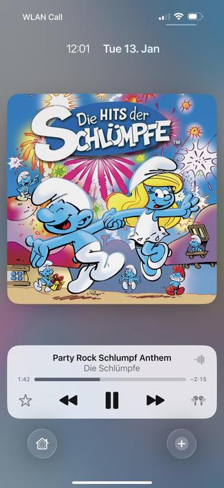 An Album I‘m listening to: Party Rock Smurf Anthem