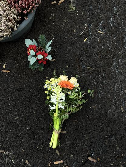 Flowers on a Grave 