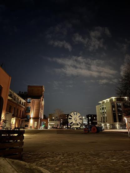 The same image after the sun went down 