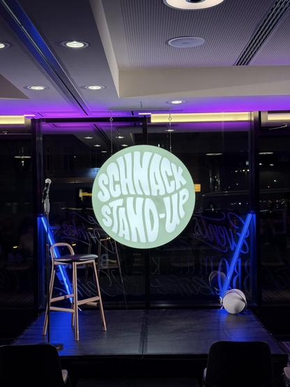 The logo for Schnack Comefy Club