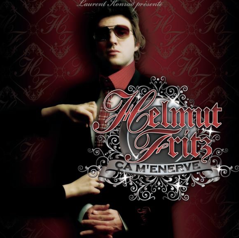 Album cover to „Ca M‘enerve“ by Helmut Fritz