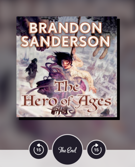 Screenshot of the book cover for Mistborn