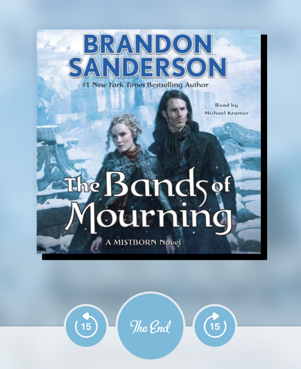 Here's a description of the book cover for Bands of Morning by Brandon Sanderson:

The cover features a striking, dynamic composition that captures the essence of the story. At its center, a silhouette of a lone figure stands atop a rugged mountain peak, bathed in the soft, golden hues of dawn breaking across the horizon. The sky above is awash with vibrant streaks of orange, pink, and purple, symbolizing hope and renewal. Wisps of clouds drift lazily, enhancing the ethereal atmosphere.

Surrounding the figure are faint, almost ghostly outlines of bands or ribbons of light, intertwining and stretching into the distance, representing the "bands of morning." These luminous strands add a mystical quality, hinting at the book's underlying themes of connection and destiny.

The title, Bands of Morning, is elegantly inscribed in bold, serif font at the top, with Brandon Sorensen's name positioned neatly below in slightly smaller text. The typography complements the cover’s aesthetic, balancing modern sophistication with timeless appeal.